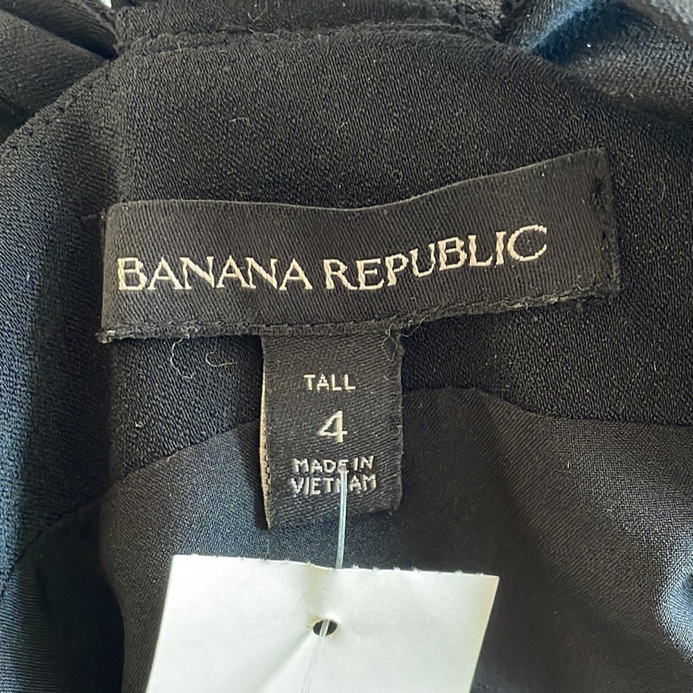 *NWT* Banana Republic Black Bow Back Dress - Picture 4 of 6